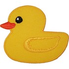 Yellow Duck Embroidered Iron / Sew On Patch Jacket Coat T Shirt Embroidery Badge
