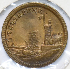 France 1900 ~80 1 Jeton Linfortune Medal Coin Token 292440 combine shipping - Picture 1 of 2