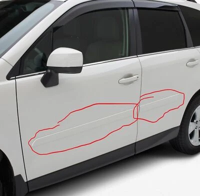 2020-2025 Outback & Legacy Genuine Subaru Body Side Moldings All Colors 4 Set - Image 1 of 2