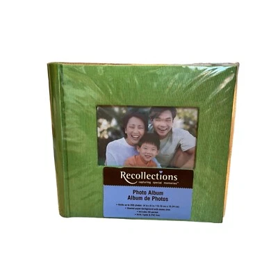 Álbum de fotos de recuerdos verde nuevo tiene capacidad para 200 fotos Foto 1 de 4