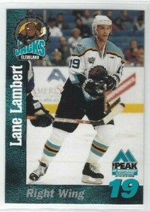 1998-99 Cleveland Lumberjacks (IHL) Lane Lambert