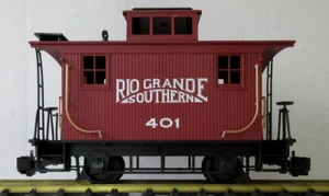 Bachmann G Scale Rio Grande Southern Caboose #401 Maroon - Picture 1 of 4