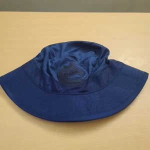 Vancouver Canucks Mitchell & Ness Logo NHL Bucket Cap Hat Size L/XL Blue- New! - Picture 1 of 4