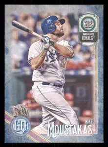 2018 Topps Gypsy Queen Indigo #173 Mike Moustakas /250 - Picture 1 of 2