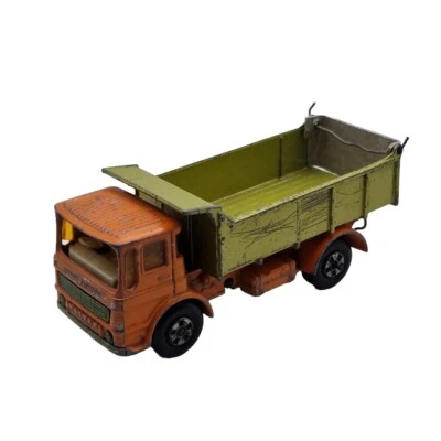 Matchbox Super Kings K-4 Leyland Tipper 1975 Made in England per ricambi o ri... - Immagine 1 di 4