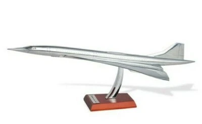 Concorde aérospatiale 1969 échelle 1/200 (30 cm) chromé - Avion de collection