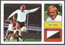 FKS 1973/74 WONDERFUL WORLD OF SOCCER STARS-#248-TOTTENHAM HOTSPUR-PHIL BEAL
