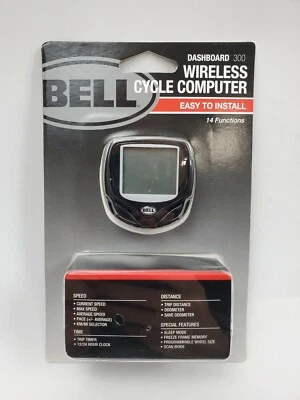 Wireless Cycle Computer Dashboard 300 by Bell Bicycle Easy Install 14 Functions - Image 1 of 2
