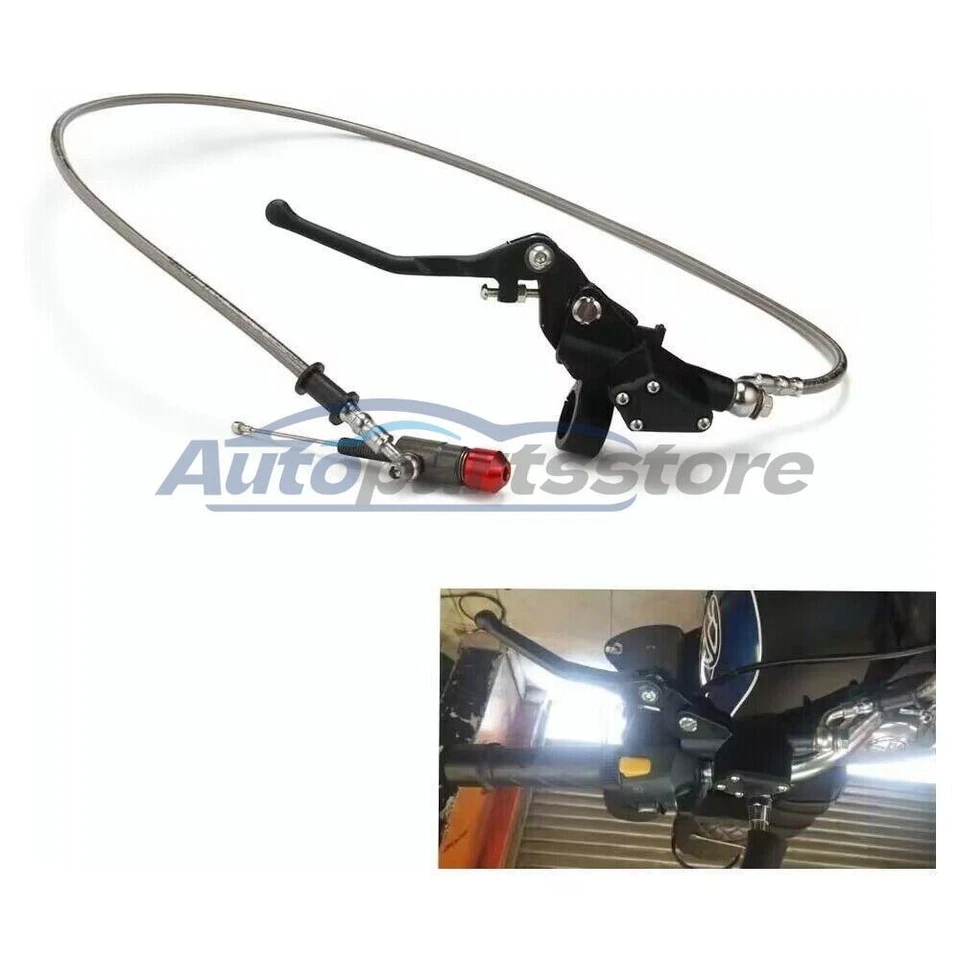 Kit de cilindro maestro palanca embrague freno hidráulico 22 mm aluminio 7/8"" motocicleta Foto 1 de 4