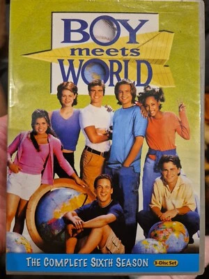 BOY MEETS WORLD DVD THE COMPLETE SIXTH SEASON CULT TV SERIES 6 BEN SAVAGE - Image 1 of 3
