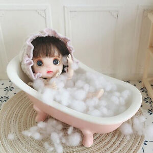 1:12 Dollhouse Porcelain Bath Tub Miniature Bathroom Furniture Accessory( i