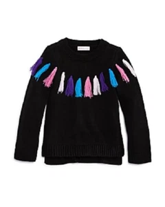 Design History Girls' Rainbow Tassel Sweater - Little Kid Size - 5 - Picture 1 of 1