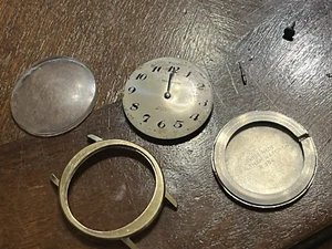 Rare Waltham Incabloc 17j Oval crystal, FHF 7050 watch, repair - Picture 1 of 6