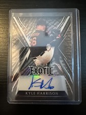 2023 LEAF EXOTIC KYLE HARRISON #BA-KH1 ELEPHANT AUTO 7/9 SP GIANTS RC