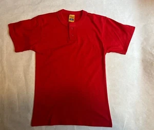 Pro Mark by Martin 2-Button Placket Jersey-Red-Youth and Adult Sizes - Picture 1 of 5