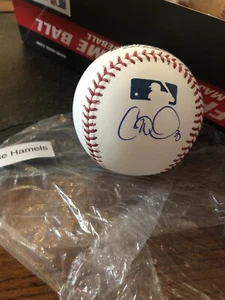 cole hamels signed baseball - Picture 1 of 4