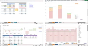 Livre budgétaire | gérer, analyser et planifier vos finances | Excel - Photo 1/11