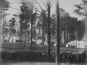 Head Quarters, Army of the Potomac, Brandy Station VA by Timothy H O'Sullivan - Picture 1 of 3