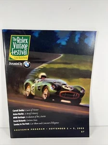 The Rolex Vintage Festival Magazine September 2-5 2005 Program - Picture 1 of 6