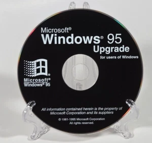 ULTRA RARE, Windows 95 Upgrade BETA Copy, Pre-release collectible Disc! - Picture 1 of 2