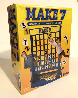 Vintage 1998 Math Game Pressman Make 7 New Factory Sealed - Image 1 of 4