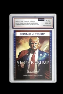 Donald Trump Card | Super Trump - Make America Great Again - Picture 1 of 3