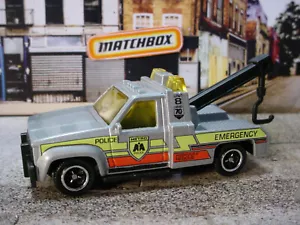 2023 MBX CITY DRIVERS II Special Edition GMC WRECKER☆silver;Police🔥Matchbox - Picture 1 of 3