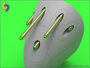 P-38 M LIGHTNING ARMAMENT SET (0.5in BROWNING & 20mm BARRELS)#32087 1/32 MASTER - Picture 1 of 3