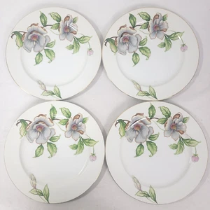 Lot of 4 Roselyn China Japan Dogwood Dinner Plates Plate 10 1/8" Floral Vintage - Picture 1 of 6