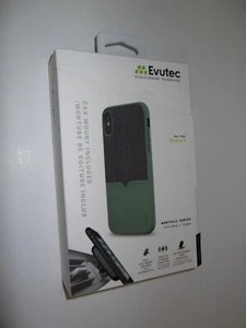 NEW Evutec Case Northill Series Chroma/Sage For iPhone X, iPhone 8/7/6S/6 Plus - Picture 1 of 12