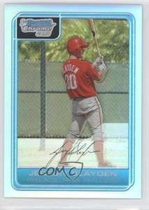 2006 Bowman Chrome Prospects Refractor /500 Jeremy Slayden #BC143