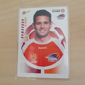 Chris Grossman Hyundai A-League 2008/09 Select Football Soccer Card #79