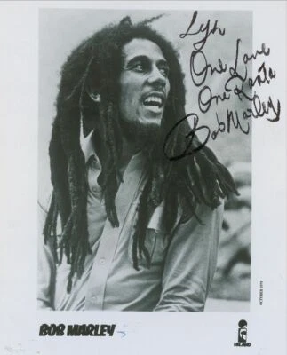 Bob Marley photo Reproduction signature quality photo  - Image 1 of 3