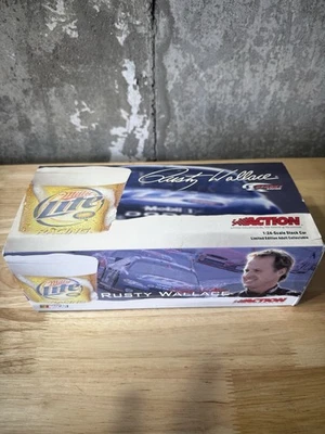 Rusty Wallace #2 Miller Lite Nascar escala 1:24 diecast Foto 1 de 4