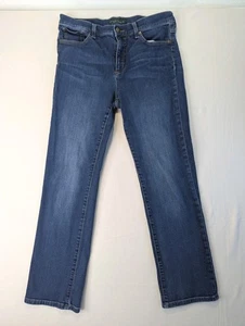 Lauren Ralph Lauren klassische gerade Damenjeans Größe 12 blau Denim  - Bild 1 von 14