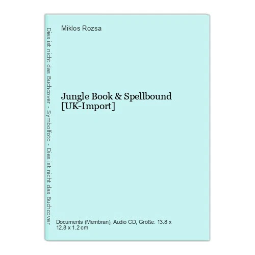 Jungle Book & Spellbound [UK-Import] Rozsa, Miklos: - Bild 1 von 1