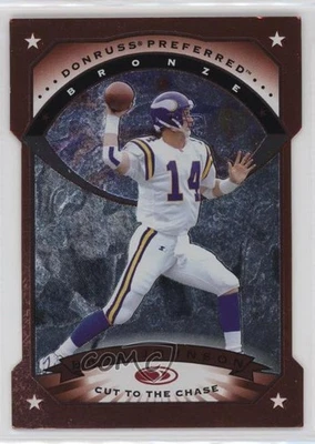 1997 Donruss Preferred Cut to the Chase Brad Johnson #32 - Image 1 of 2