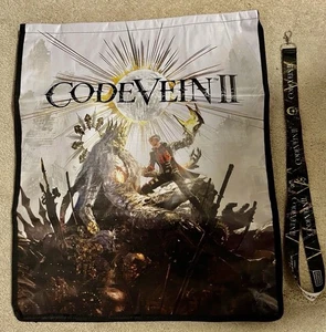 CODE VEIN II LANYARD AND BAG - NYCC 2025 Exclusive CODEVEIN - Picture 1 of 1