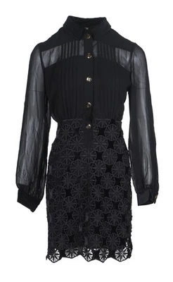 Sandro Paris Women's Dress Size 34 FR / XS Embroided SFPRO01411 - Image 1 of 4