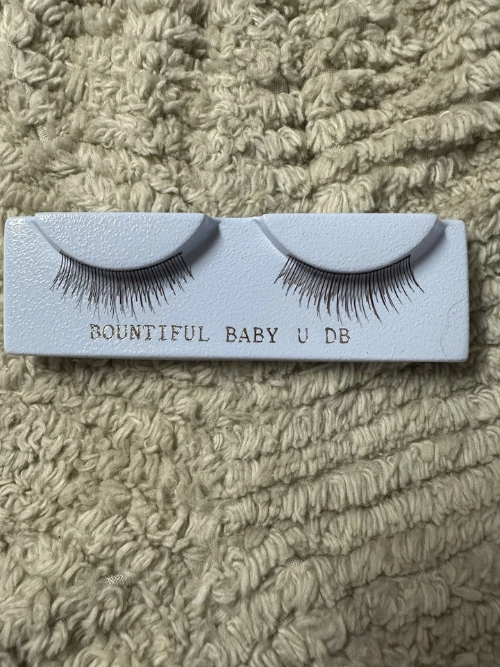 Pestañas BB UppER WisPY BaBY *MARRÓN OSCURO*~ SUMINISTROS PARA MUÑECAS RENACIDAS Foto 1 de 1