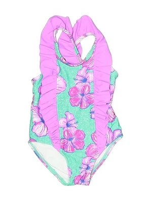 Traje de baño Wave Zone rosa de una pieza para niñas 12 meses Foto 1 de 2