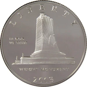 First Flight Centennial Commemorative Half Dollar 2003 P Proof Clad - Picture 1 of 2