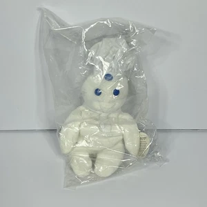 De colección Pillsbury Doughboy Gorro Bebé Peluche 1997 Dakin 8” Sellado Coleccionable - Imagen 1 de 8
