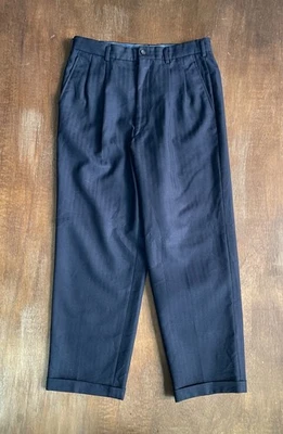 Pantalones a rayas COMME des GARCONS HOMME DEUX 1994 hechos en Japón Foto 1 de 4