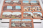 Vintage Earthquake Fire San Francisco Stereoscope View Cards Lot of 7 Color 1906