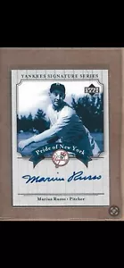2003 UPPER DECK MARIUS RUSSO YANKEES SIGNATURE SERIES CERTIFIED AUTO AUTOGRAPH - Picture 1 of 2