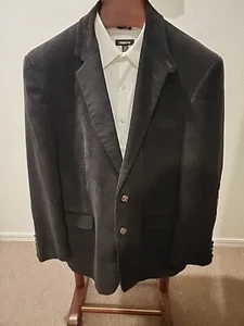 Lauren RALPH LAUREN dunkelblau Cord JACKE Ellenbogen Patches Größe 43R EUC! - Bild 1 von 6