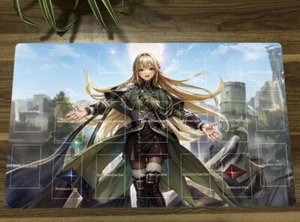WVICM Table Playmat Exosister Elis TCG CCG Pad Trading Card Game Mat Free Bag - Picture 1 of 4