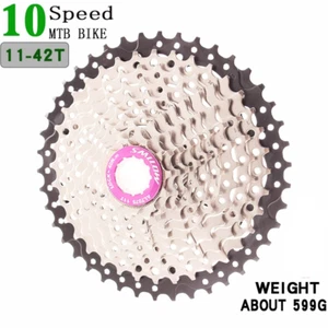 Ultralight MTB Bike Cassette 10Speed 11-42T Freewheel Sprockets Bicycle Flywheel - Picture 1 of 18
