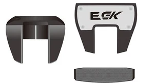 EGK TWINTAIL PUTTER SOLO TESTA, SLOT MONTAGGIO 90 GRADI, 376g, FACCIA FRESATA, COPERCHIO - Foto 1 di 6